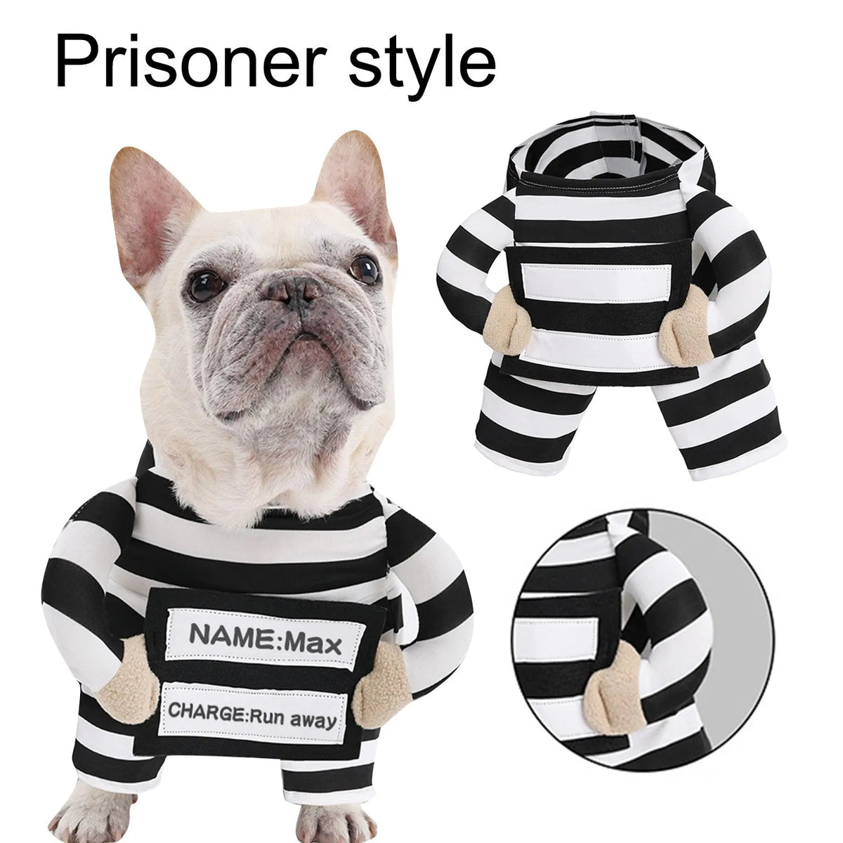 prisoner jumpsuit for dogs