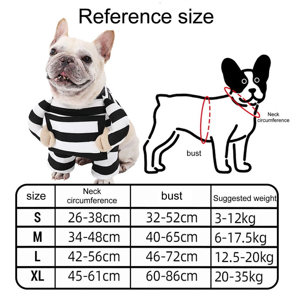 prisoner jumpsuit for dogs