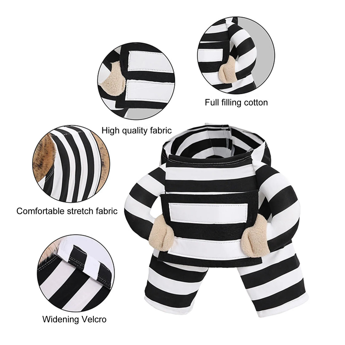 prisoner jumpsuit for dogs