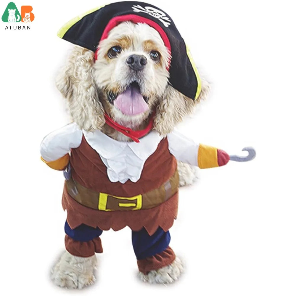 pirate captain costume for dogs